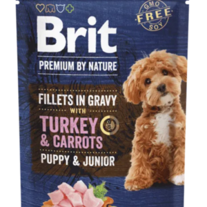 Brit Premium by Nature Puppy Gravy Turkey/Carrots – 85g
