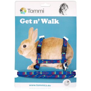 Postroj a vodítko z nylonu pro králíky Tommi, různé barvy