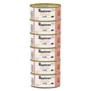 Applaws konzerva Cat Jelly Tuňák s lososem 6x70g