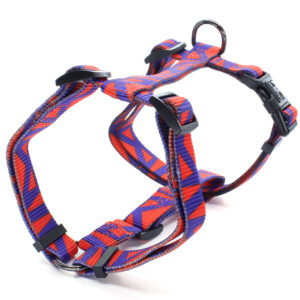 Vsepropejska Rais fialovo-červený postroj pro psa Obvod hrudníku: 30 – 45 cm