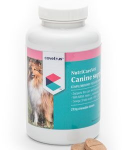 COVETRUS brand NutriCareVet Skin&Coat support Canine 85tbl CVET