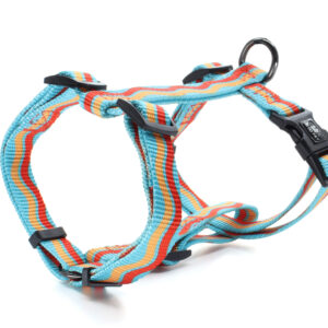 Vsepropejska Pino barevný postroj pro psa Barva: Modrá, Obvod hrudníku: 30 – 45 cm