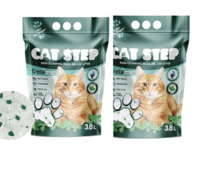 2x Cat Step Crystal Fresh Mint 1,67kg / 3,8l