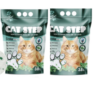 2x Cat Step Crystal Fresh Mint 1,67kg / 3,8l
