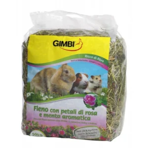 GIMBORN IT Gimborn IT Gimbi Krmné seno s růží 500g