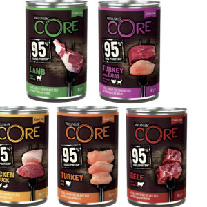 Wellness Core .Wellness Core Dog 95% Protein Adult MIX 5x400g