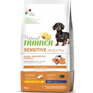 TRAINER Natural SENSITIVE No gluten Adult Mini losos 7kg