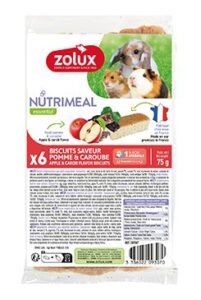 Zolux Poch. NUTRIMEAL Cookies hlodavci jablko,karob 6ks