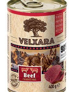 Vapasko, s.r.o. Velxara Paté Dog Adult Beef 400g