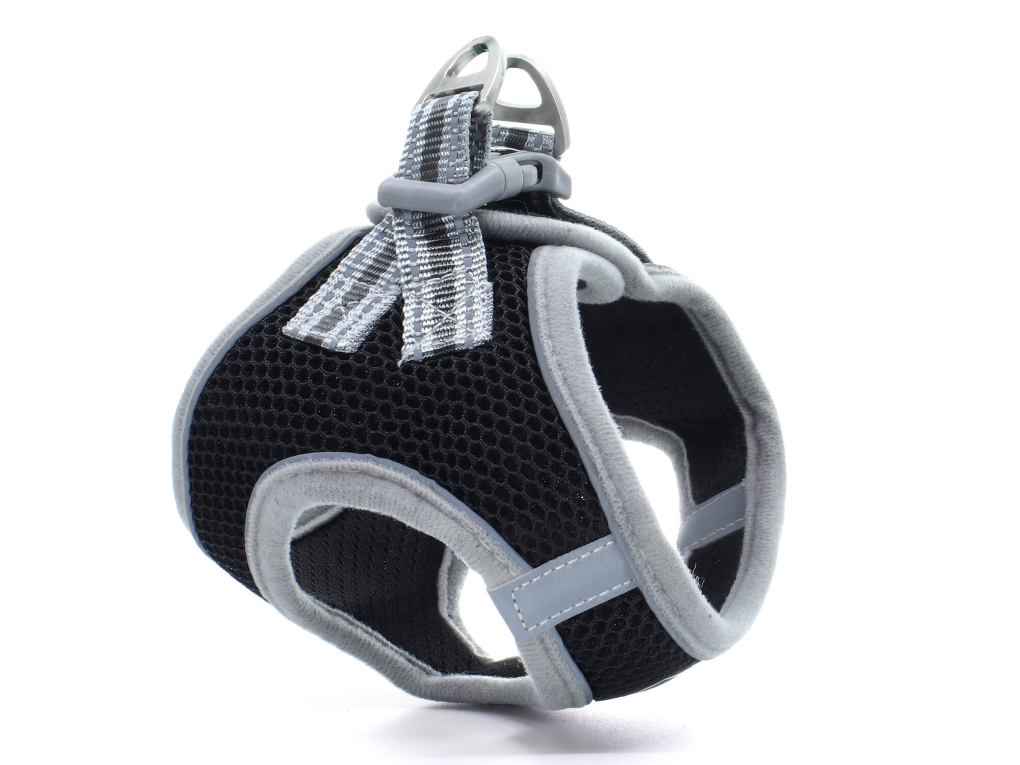 Vsepropejska Dumo postroj pro psa s vodítkem | 26 – 43 cm Barva: Černá, Obvod hrudníku: 36 - 39 cm Vsepropejska Dumo postroj pro psa s vodítkem | 26 – 43 cm Barva: Černá, Obvod hrudníku: 36 - 39 cm