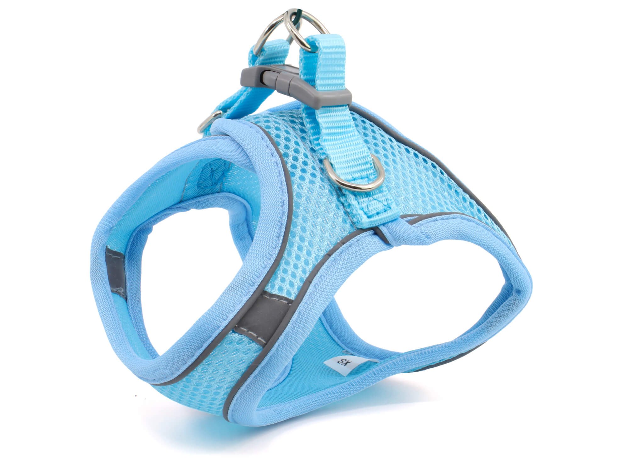 Vsepropejska Neve postroj pro psa s vodítkem | 22 – 46 cm Barva: Modrá, Obvod hrudníku: 40 - 46 cm Vsepropejska Neve postroj pro psa s vodítkem | 22 – 46 cm Barva: Modrá, Obvod hrudníku: 40 - 46 cm