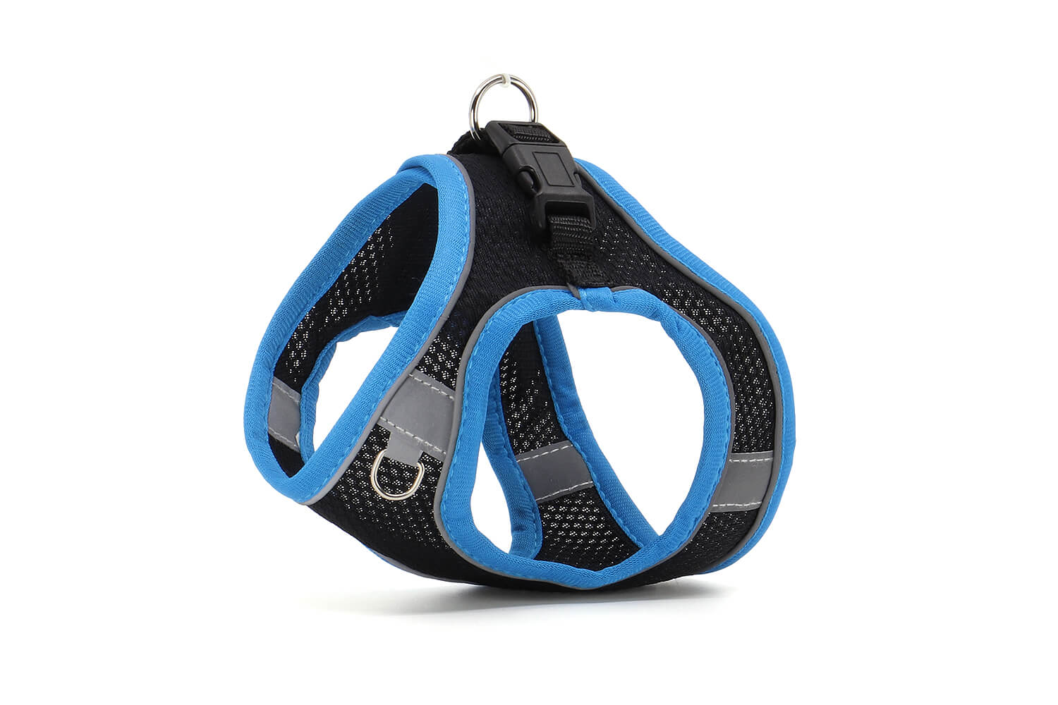 Vsepropejska Neve postroj pro psa s vodítkem | 22 – 46 cm Barva: Černo-modrá, Obvod hrudníku: 40 - 46 cm Vsepropejska Neve postroj pro psa s vodítkem | 22 – 46 cm Barva: Černo-modrá, Obvod hrudníku: 40 - 46 cm