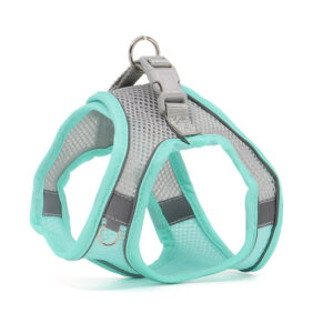 Vsepropejska Neve postroj pro psa s vodítkem | 22 – 46 cm Barva: Tyrkysová, Obvod hrudníku: 28 – 32 cm