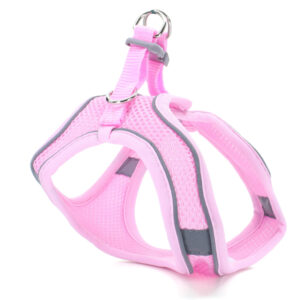 Vsepropejska Neve postroj pro psa s vodítkem | 22 – 46 cm Barva: Růžová, Obvod hrudníku: 40 – 46 cm