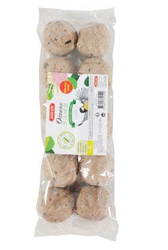 Lojová koule se semínky 90g 10ks bez síťky Zolux Lojová koule se semínky 90g 10ks bez síťky Zolux