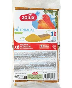 Poch. NUTRIMEAL Cookies exoti acticolor 6ks Zolux