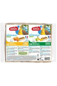 Poch. NUTRIMEAL Cookies exoti med,ovoce 2x6ks Zolux