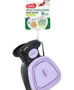 Sběračka na exkrementy se sáčky fialová YR Zolux