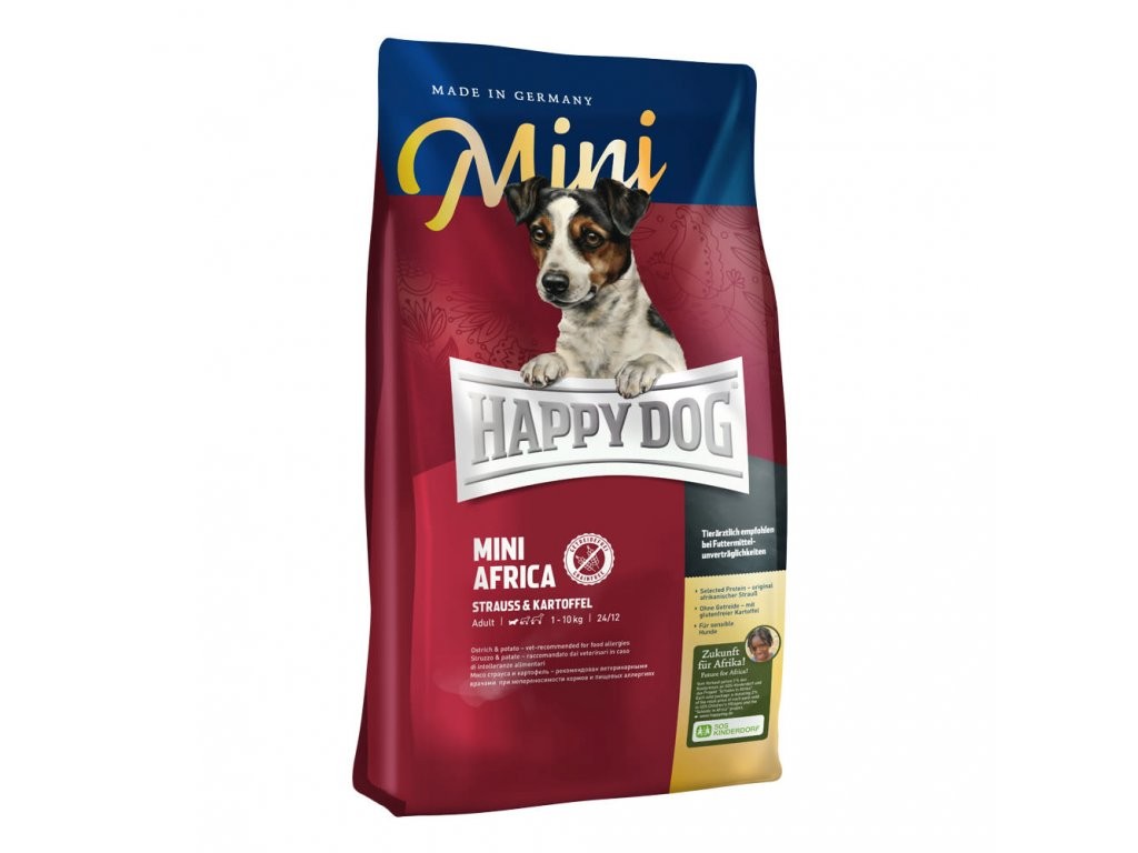 Happy Dog Supreme Adult Mini Africa 800g Happy Dog Supreme Adult Mini Africa 800g