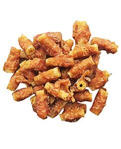 For Dogs and Cats Pochoutka Rýžová trubička s kuřecím masem 250g/30ks