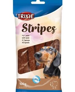 Trixie STRIPES light jehněčí pro psy 10ks 100g TR