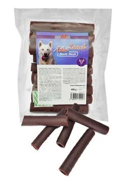 Pochoutka pes Měkká trubička s hovězím masem 10ks/400g Pochoutka pes Měkká trubička s hovězím masem 10ks/400g