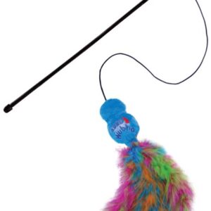 Hračka cat vábnička KONG Cat Wubba Teaser Boa mix