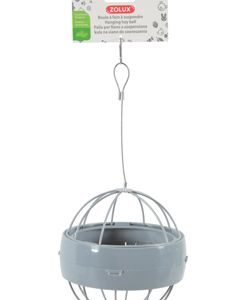 Krmítko pro hlodavce Závěsná koule šedá Zolux