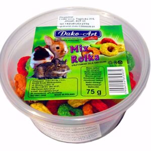 Extrudované kolečka hlodavec Dako 75 g