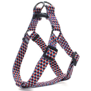 Vsepropejska Duarto modrý postroj pro psa Barva: Modrá, Obvod hrudníku: 39 – 55 cm