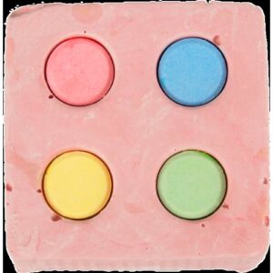 Flamingo FLAM kalciova kostka barevna pro hlod. 120g