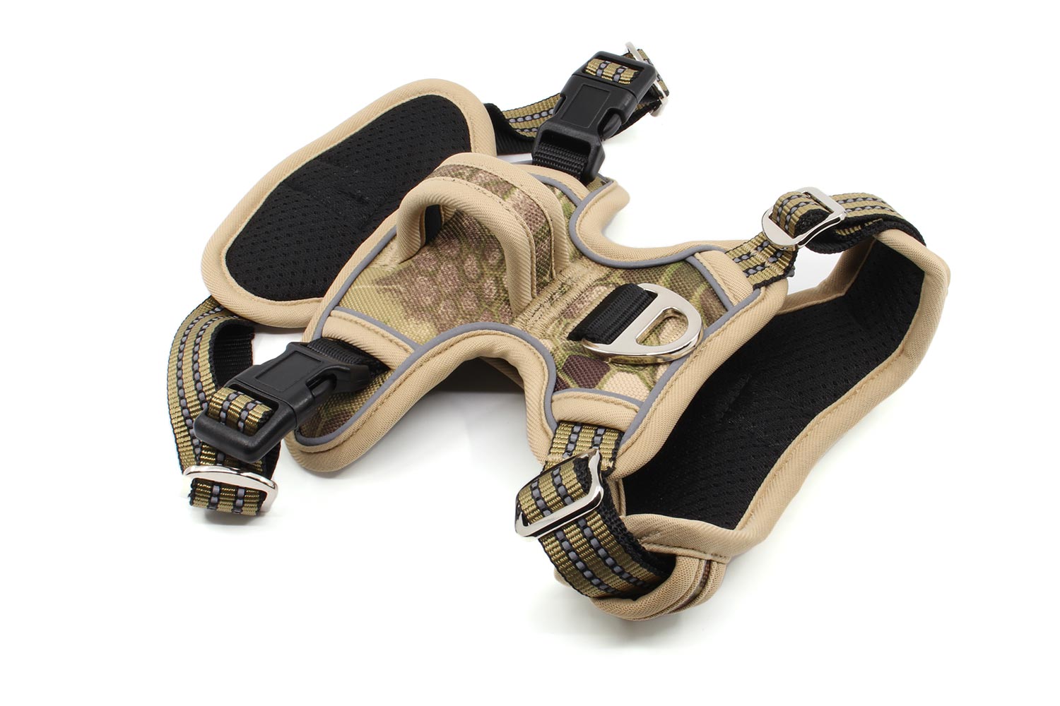 Vsepropejska Porto sportovní postroj pro psa Barva: Béžová, Obvod hrudníku: 48 - 58 cm Vsepropejska Porto sportovní postroj pro psa Barva: Béžová, Obvod hrudníku: 48 - 58 cm