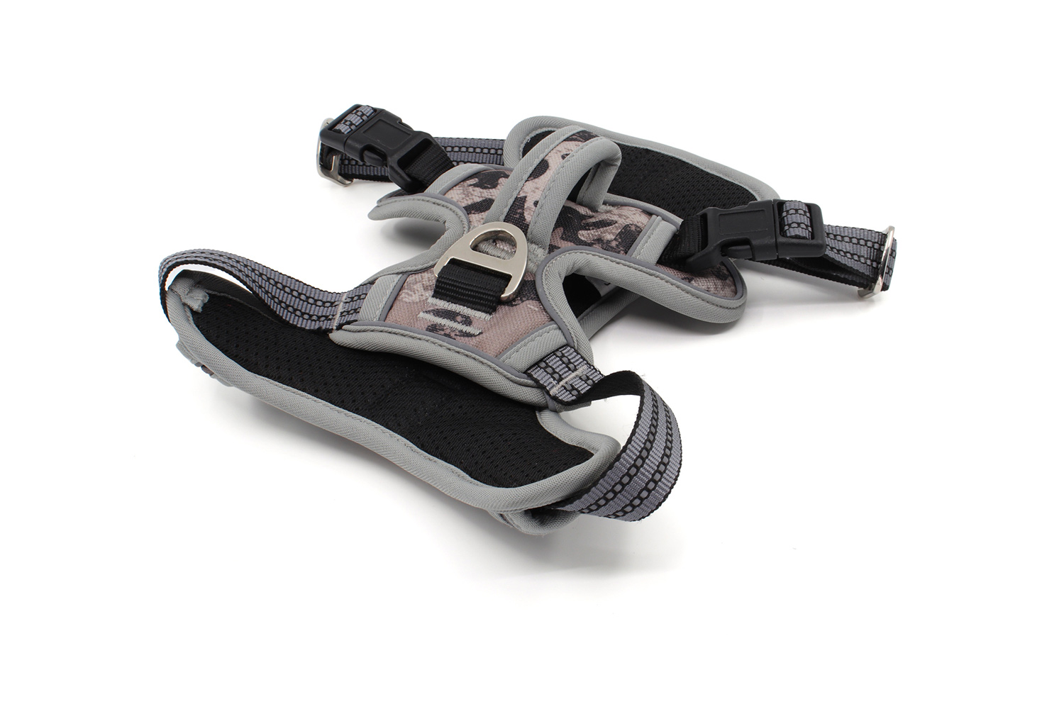 Vsepropejska Porto sportovní postroj pro psa Barva: Šedá, Obvod hrudníku: 54 - 64 cm Vsepropejska Porto sportovní postroj pro psa Barva: Šedá, Obvod hrudníku: 54 - 64 cm