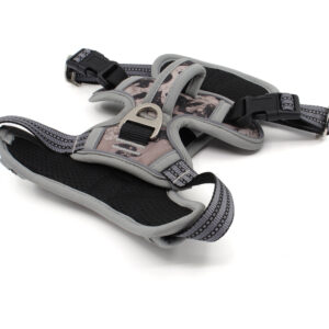 Vsepropejska Porto sportovní postroj pro psa Barva: Šedá, Obvod hrudníku: 63 – 91 cm