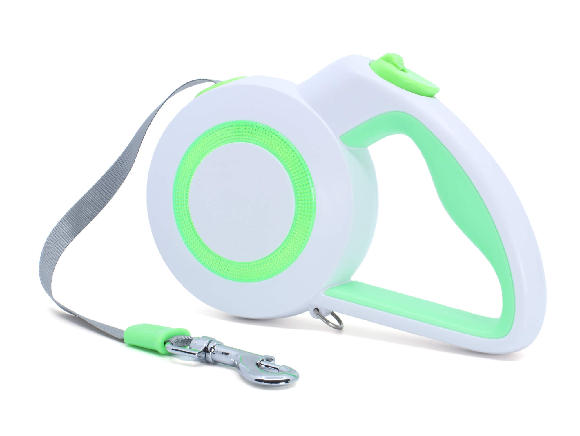 Vsepropejska Trud samonavíjecí vodítko pro psa Barva: Bílá, Délka vodítka: 5 m Vsepropejska Trud samonavíjecí vodítko pro psa Barva: Bílá, Délka vodítka: 5 m