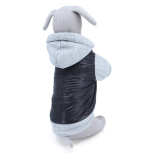 Vsepropejska Tabs bunda pro psa Barva: Černá, Délka zad (cm): 25, Obvod hrudníku: 32 – 34 cm