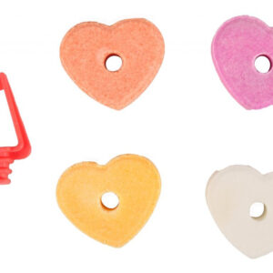 Flamingo FLAM kalciove srdicka pro hlod. 4ks