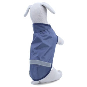 Vsepropejska Taya reflexní pláštěnka pro psa Barva: Modrá, Délka zad (cm): 30, Obvod hrudníku: 40 – 52 cm