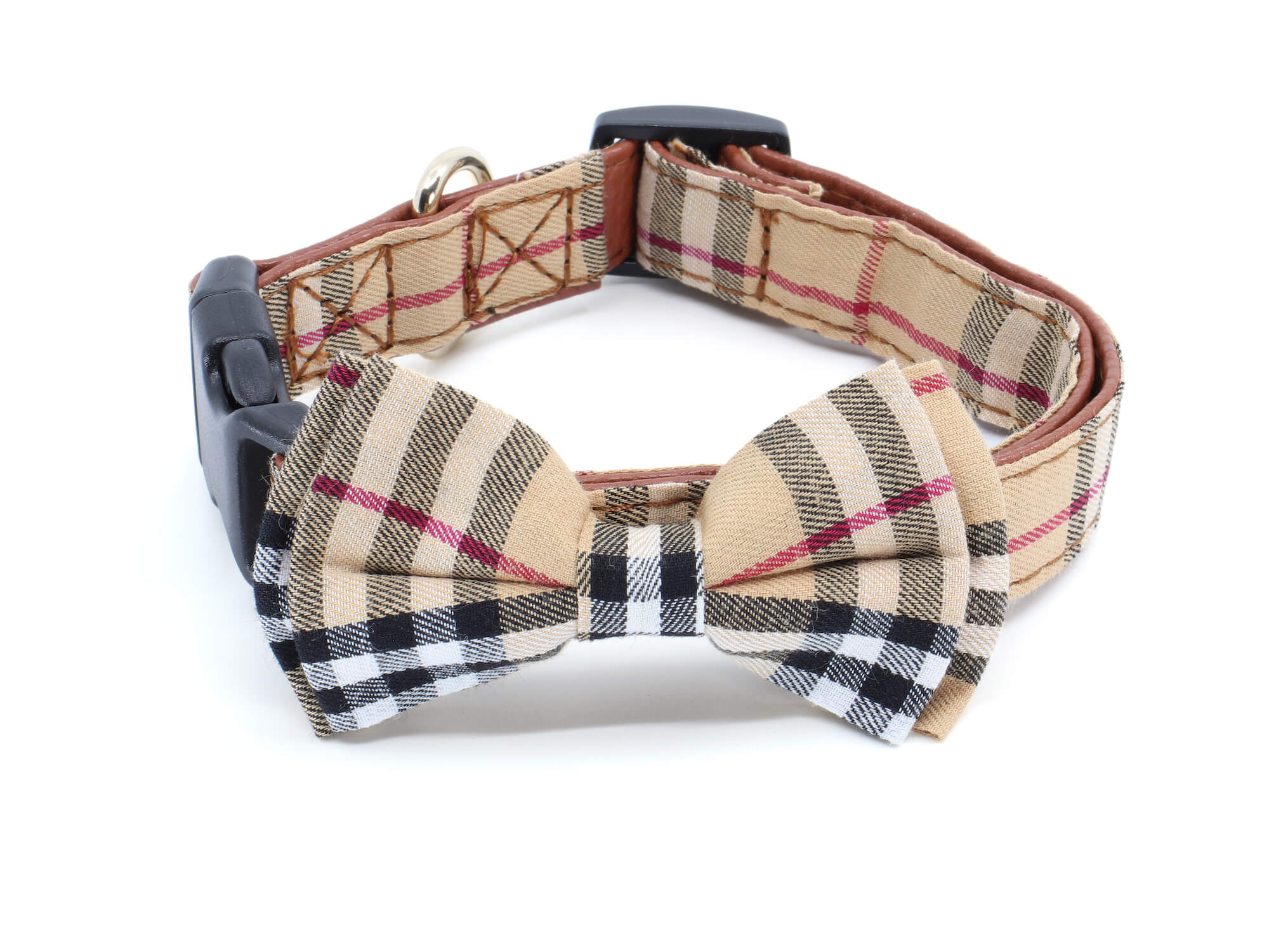 Vsepropejska Luky obojek s motýlkem | 24 - 55 cm Barva: Béžová, Obvod krku: 30 - 46 cm, Šířka: 2 cm Vsepropejska Luky obojek s motýlkem | 24 - 55 cm Barva: Béžová, Obvod krku: 30 - 46 cm, Šířka: 2 cm