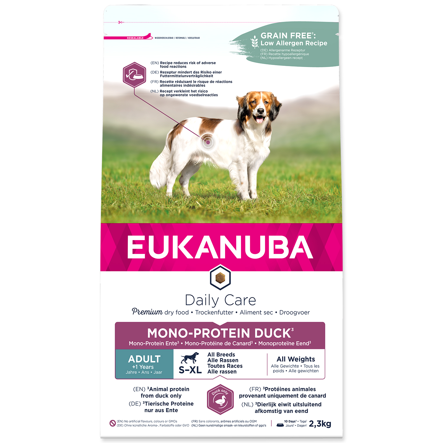 Eukanuba Daily Care Adult Mono Protein Duck 2,3 kg Eukanuba Daily Care Adult Mono Protein Duck 2,3 kg