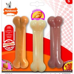 Nylabone Hr.NYLAB Extreme kost slanina a burak S 3ks