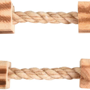 Flamingo hr. BBQ lano + 2x prirodni kostky na okusovani