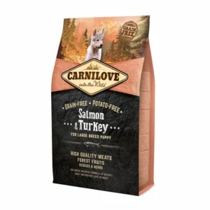 Carnilove Salmon & Turkey for Large Breed Puppy 4kg
