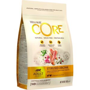 Wellness Core Wellness Cat Original Adult Sterilised kruta a Kuře 300g