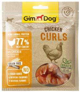 Gimborn IT GIMDOG Curls Kuřeci 55g