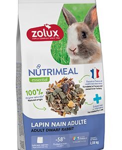 Krmivo pro králíky Adult NUTRIMEAL mix 2,55kg Zolux
