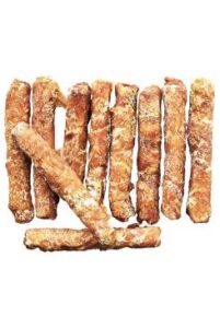 For Dogs and Cats Pochoutka Rolka z buvolí kůže s kuřecím masem15cm/10ks