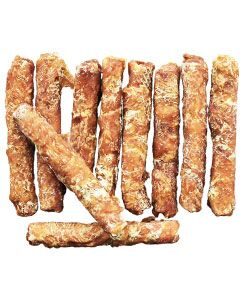 For Dogs and Cats Pochoutka Rolka z buvolí kůže s kuřecím masem15cm/10ks