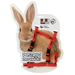 HUHUbamboo HUHU set postroj+voditko KRALIK, cerveny