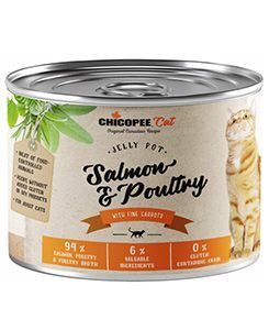 Harrison Pet Product Chicopee Cat konz. Jelly Pot Salmon&Poultry 195g